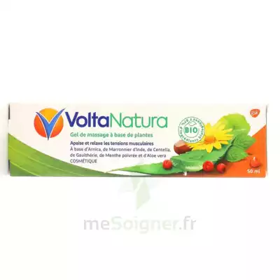 Voltanatura Gel De Massage Plantes Bio T/50ml à Clermont-Ferrand