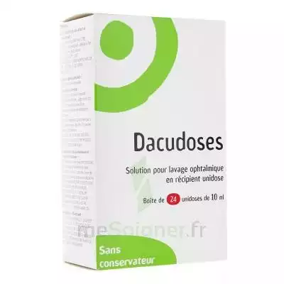 Dacudoses Solution Pour Lavement Ophtalmologique 24unid/10ml à Clermont-Ferrand