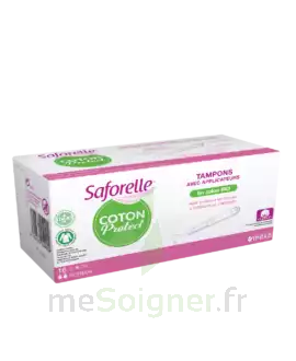Saforelle Coton Protect Tampon Avec Applicateur Normal B/16 à Clermont-Ferrand